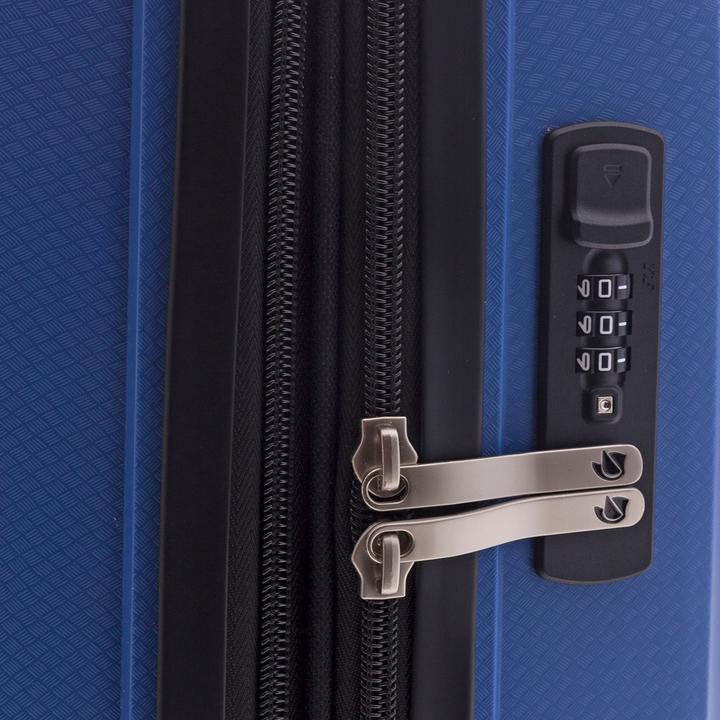 Actual product image Wüsthof 1700 4-wheel cabin trolley 55 cm with stretch fold (36 l, Hand luggage (up to 50 litres))