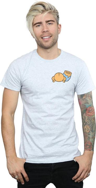 Immagine prodotto Disney Winnie The Pooh Backside Breast Print Maglietta Uomo (4XL)
