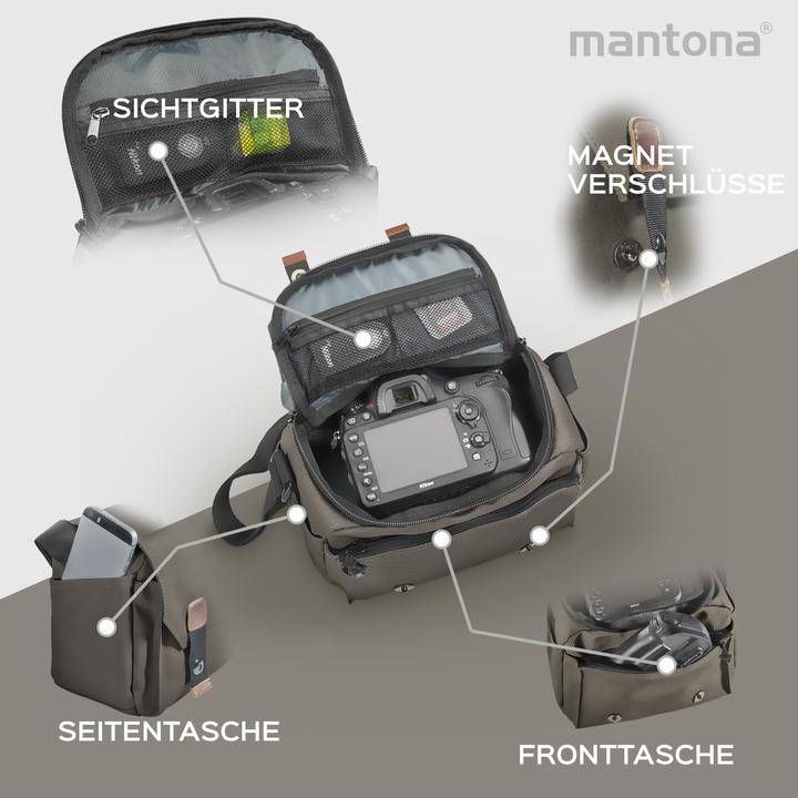Immagine prodotto mantona Milano piccolo (Borsa a tracolla per fotocamera)