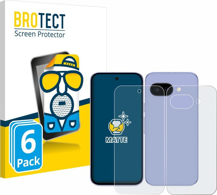 Actual product image BROTECT Protector Anti-Glare (6 Piece, Google Pixel 9a)