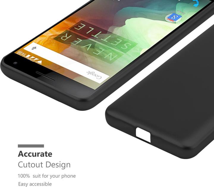 Image du produit Cadorabo Coque TPU Matt Metallic (OnePlus X)