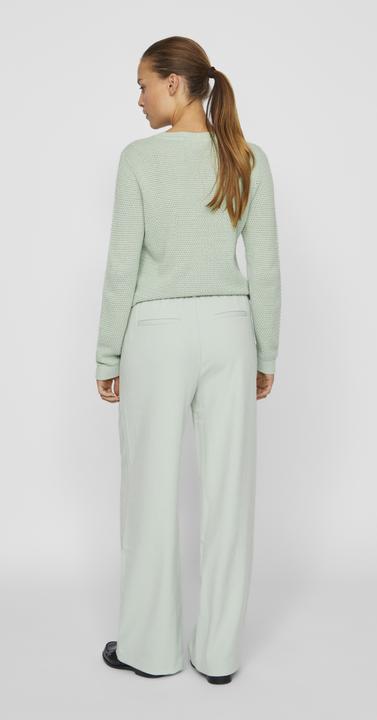 Image du produit Vila Pantalon taille haute à jambe large (38)