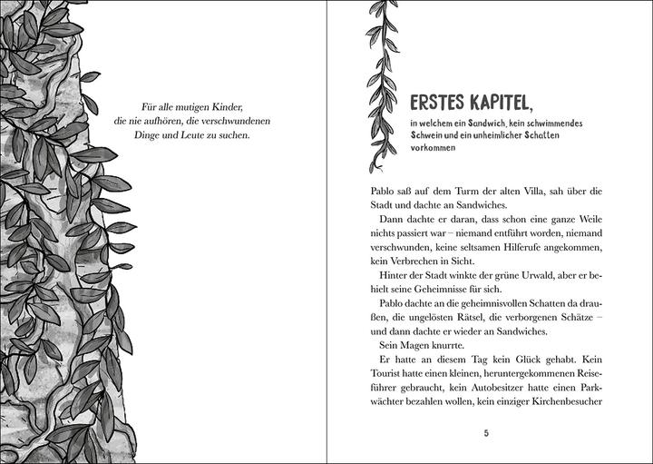 Immagine prodotto Die Amazonas-Detektive (Band 3) - Spurensuche im Regenwald (Tedesco, Kurzi Shortriver, Antonia Michaelis, Libri per bambini Loewe, 2022)