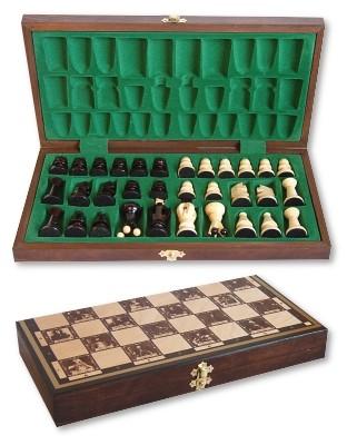Actual product image Filipek Wood WOODEN ROYAL CHESS 35 cm (German)