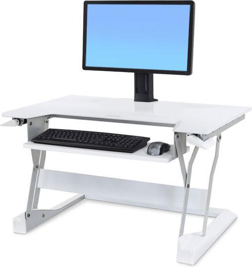 Actual product image Ergotron WorkFitT + PD single LD monitor Kit, 24 inch, 2 VESA + (Table, 27.01")