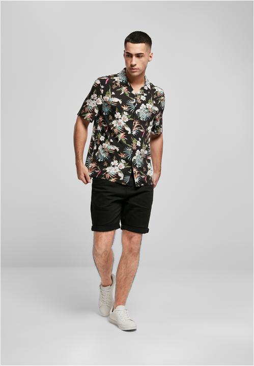 Actual product image Urban Classics Viscose AOP Resort Shirt (M)