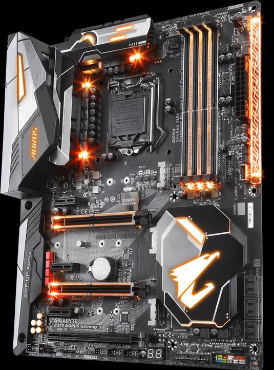 Produktbild Gigabyte Z370 AORUS Gaming 5 (LGA 1151, Intel Z370, ATX)