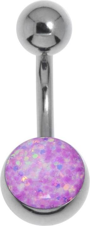 Actual product image Bijouteria Bellypiercing (Surgical steel 316L, Epoxy resin)