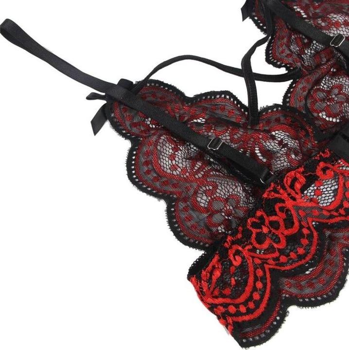 Image du produit Subblime Ensemble Deux Pièces Haut Dentelle Et Culotte S/M (S)