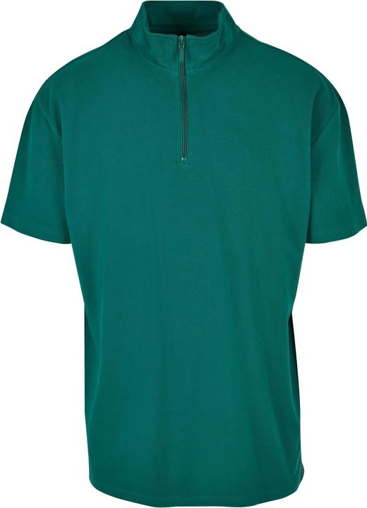 Urban Classics Boxy Zip Pique Tee