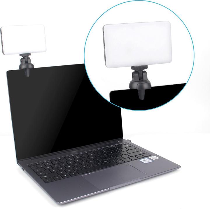 Actual product image RealPower lights on video light streaming twitch 8w led battery (Video light)
