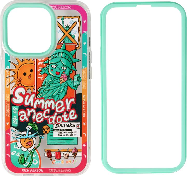 Actual product image PhoneLook Coque Hybrid Fun Style Summer anecdote (Apple iPhone 13 Pro Max)