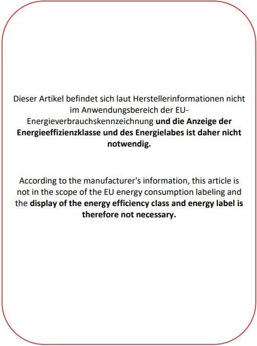Energie-Label V7 190,50cm (75") PRO IFP ANDROID 11 DISPLAY 4K 8GB RAM 64GB ROM WIFI WALL MT (IFP7502-PRO) (3840 x 2160 Pixel, 75")