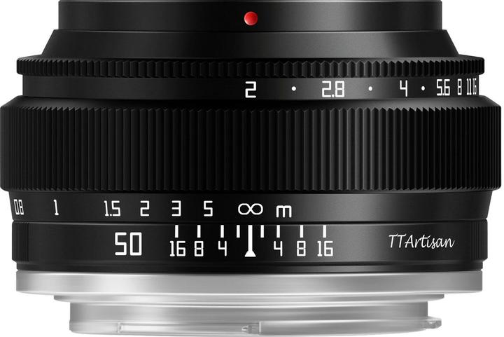 Image du produit TTArtisan 50mm 1:2.0 Fuji X (Fujifilm X, Plein format)