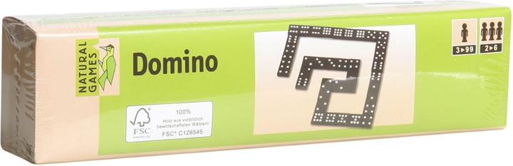 Produktbild Natural games Gesellschaftsspiel Domino (Deutsch)