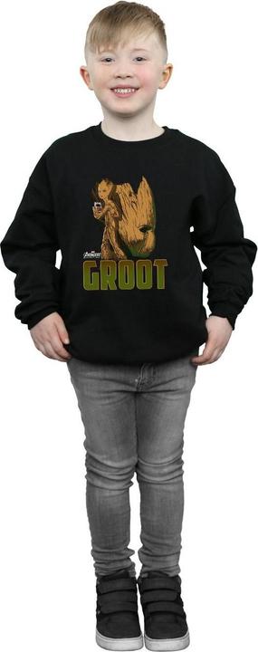 Immagine prodotto Avengers Infinity War Groot Character Felpa Ragazzi (152, 158)