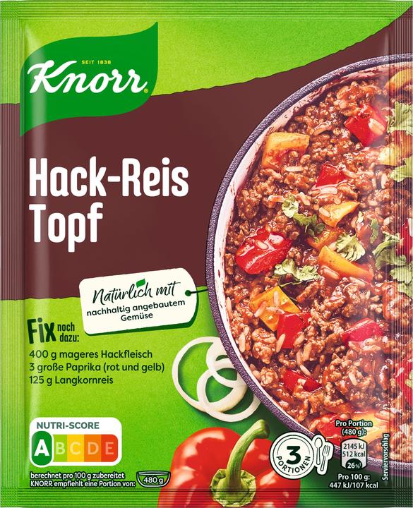 Image du produit Knorr Fix Potée de riz haché (49 g)