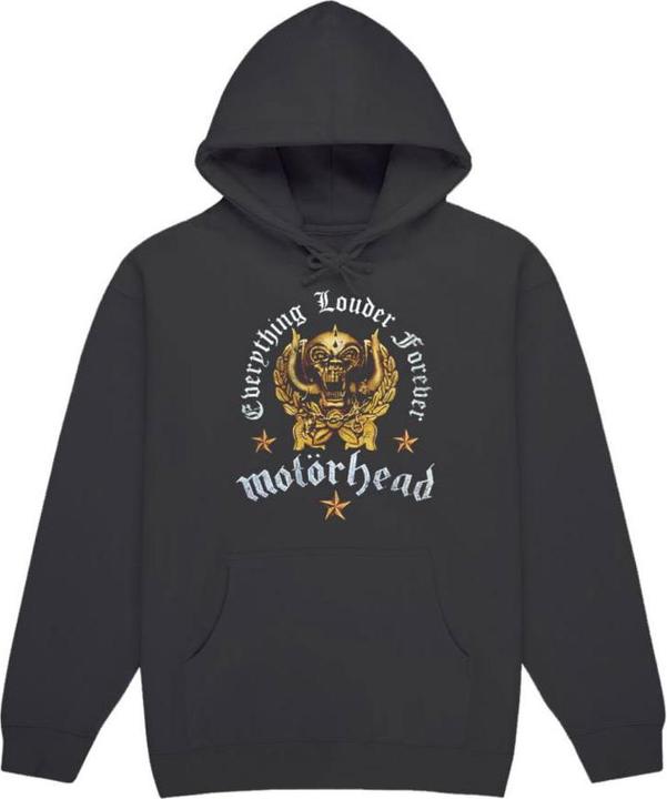 Actual product image Motorhead Unisex Adult Everything Louder Forever Hoodie (XXL)