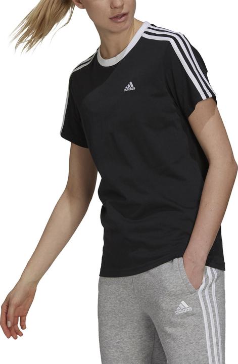Produktbild adidas W 3 Stripes Boyfriend Tee Damen T-Shirt (M)