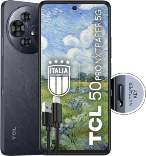 Image du produit TCL 50 Pro NxtPaper (512 Go, Gris lune, 6.80", SIM + eSIM, 108 Mpx, 5G)