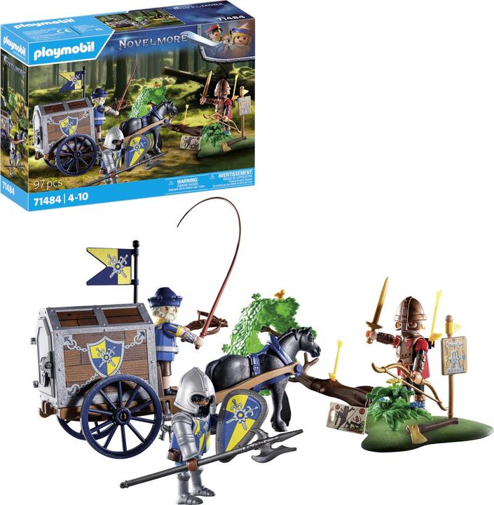 Actual product image Playmobil 71484 Robbery on transport lorry (71484, Playmobil Novelmore)