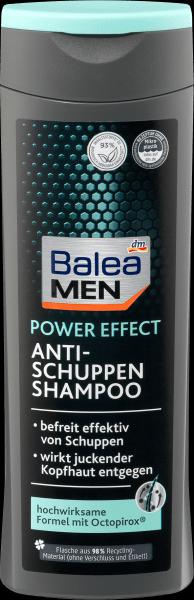 dm Balea MEN Shampoo Power Effect Anti-Schuppen (Flüssiges Shampoo)
