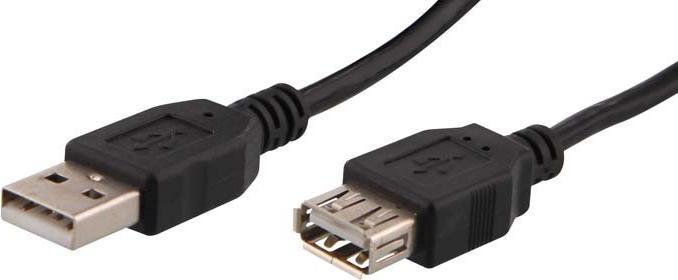 T'nB TNB Câble USB2 M/F 1,8m (1.80 m, USB 2.0)
