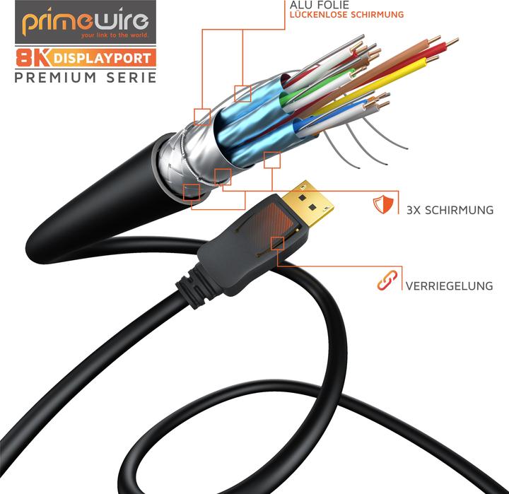 Produktbild Primewire DisplayPort – DisplayPort (0.50 m, DisplayPort)