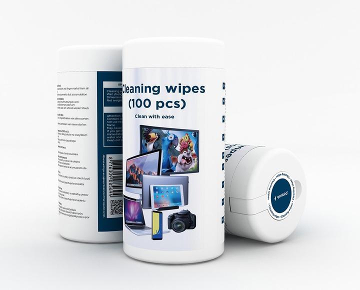 Produktbild Gembird Reinigungstücher (Wipes) (100 x)