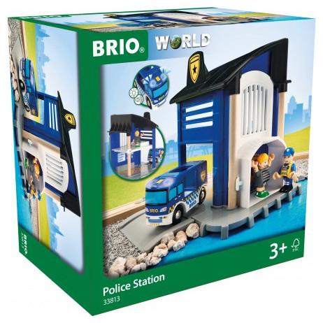 Produktbild Brio Polizeistation mit Einsatzfahrzeug