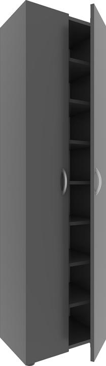 Immagine prodotto VCM Cassettiera per scarpe XXL in legno Grande Cassettiera per scarpe Stivali Grande Ulas 8 Scomparti (70 x 40 x 184 cm)