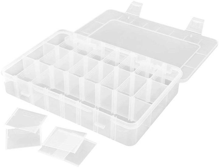 Image du produit Robitronic boîte de tri 24 compartiments 202x137x40mm variable