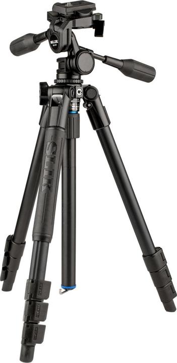 Slik PRO AL-324-3W 3-Weg-Kopf Stativ Kit (Metall)
