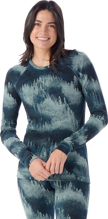 Actual product image Smartwool Women's Classic Thermal Merino Base Layer Crew Boxed (XS)