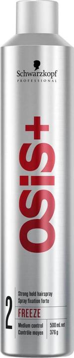 Actual product image Schwarzkopf Osis - Freeze Super Hold Hairspray (500 ml)