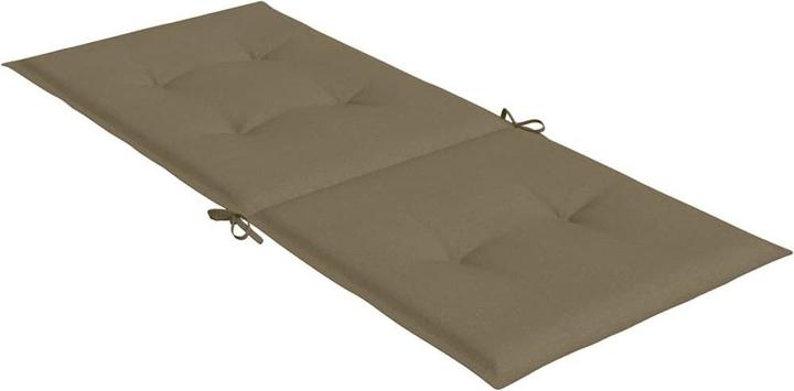 Actual product image VidaXL High-back cushions 6 pcs. fabric (120 x 50 x 4 cm)