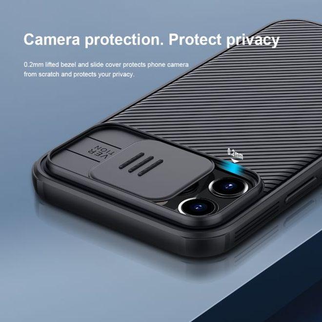 Actual product image Nillkin CamShield Series Hardcase Cover (Apple iPhone 12 Pro, Apple iPhone 12)