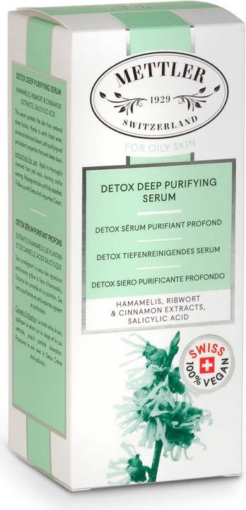 Actual product image Mettler1929 Detox deep cleansing serum (30 ml)