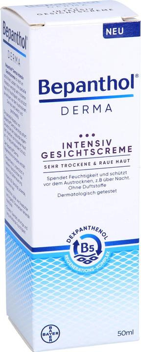 Actual product image Bepanthol Derma Intensive Face Cream, 1X50 ml CRE (50 ml, 24h cream)