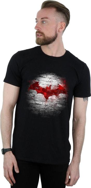 Image du produit Batman Mens Wall Cotton Logo T-Shirt (S)