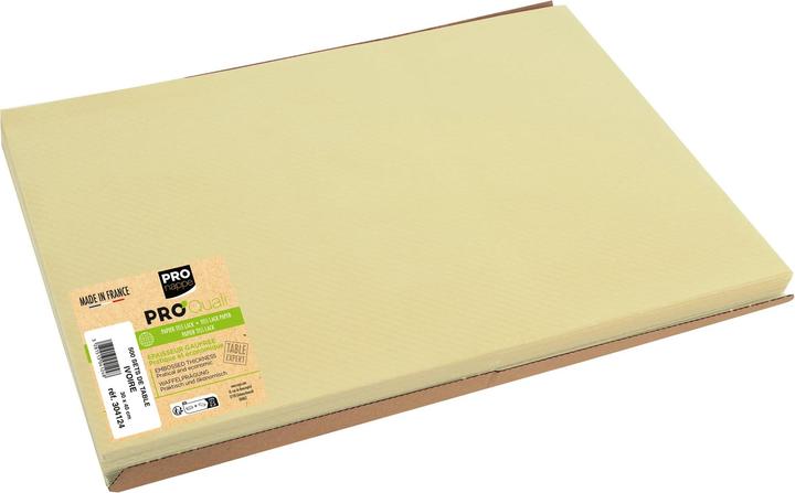 Produktbild PROnappe Restposten: Einweg-Tischset, 400 x 300 mm, elfenbein (4 x, 30 x 40 cm)