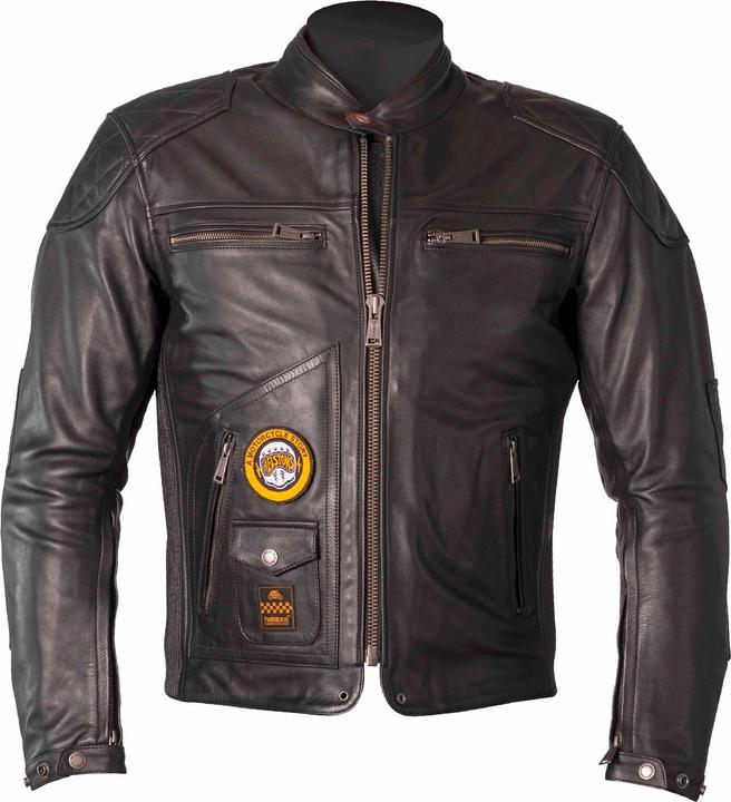 Produktbild Helstons lederjacke motorrad rag tracker (Herren, 3XL)