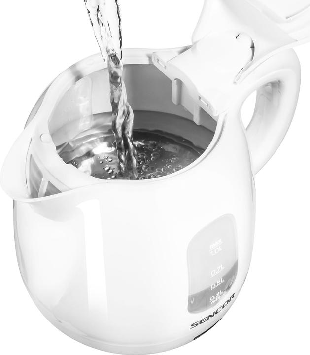 Image du produit Sencor SWK 1010WH Bouilloire électrique 1 L 1100 W Blanc (1 l)