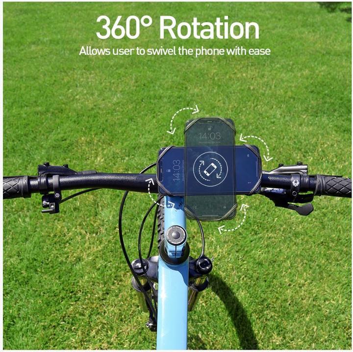 Produktbild Tellur BPH100 Fahrradtelefonhalter schwarz