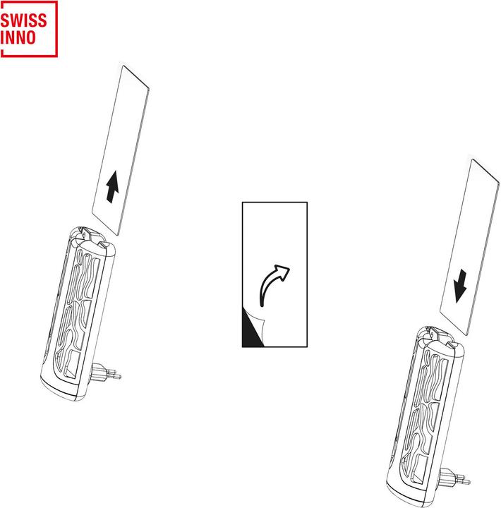 Actual product image Swissinno Leimpapier für Insektenfänger 4 Watt LED