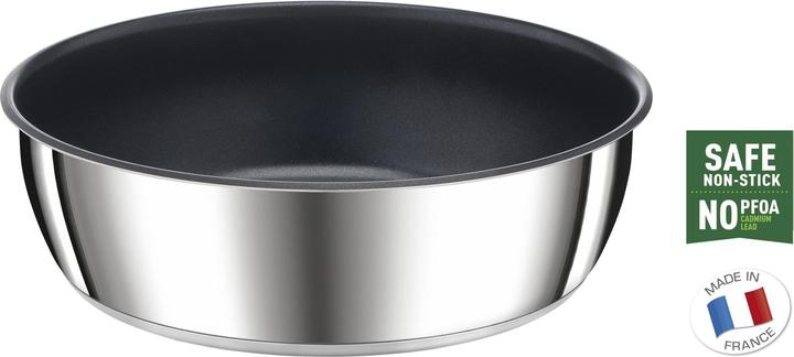 Produktbild Tefal Ingenio Preference On 13-teiliges Set (24 cm, Pfannenset + Topfset, Bratpfanne, Stielkasserolle, Kochtopf, Wok Pfanne, Edelstahl)