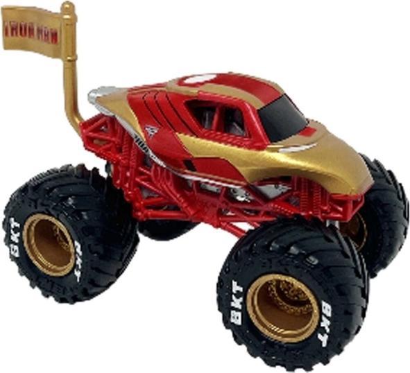 Produktbild Monster Jam 1:64 Marvel Single Pack - Iron Man (6071332)