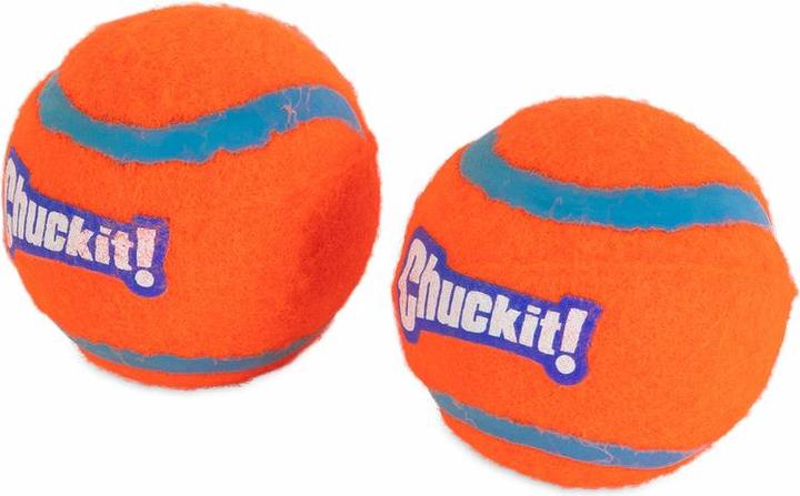 Produktbild Chuckit! CHUCKIT TENNIS BALL Tennisball 5 cm Durchmesser Grösse S 2 Stück(e) Orange (Ballspielzeug Hund)