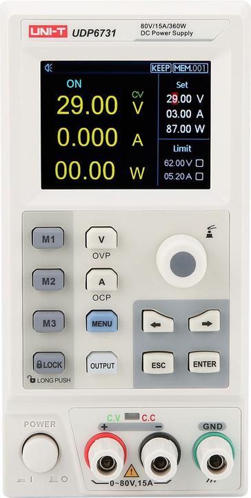 Immagine prodotto Uni-T Labornetzteil, UDP6730, 1 Kanal, programmierbar, 360 W