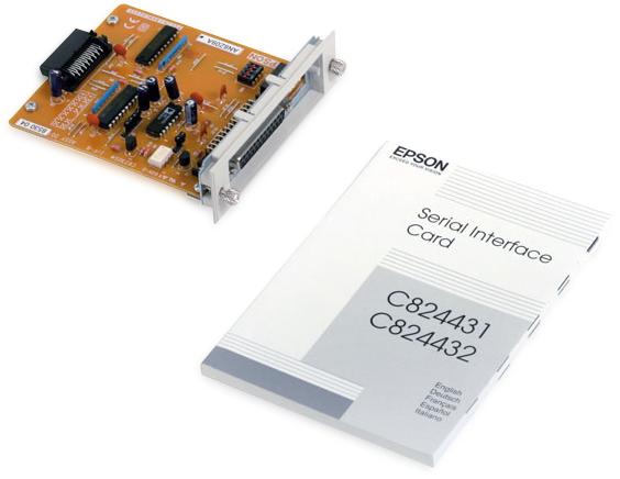 Actual product image Epson RS232D Serial type B interface plug-in card